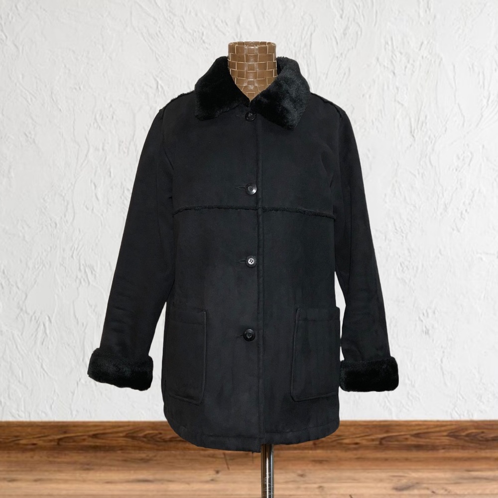 Vintage Faux Fur/Suede Jacket
